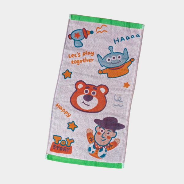 高品質 五層純棉緹花紗布毛巾 兒童毛巾 洗臉巾