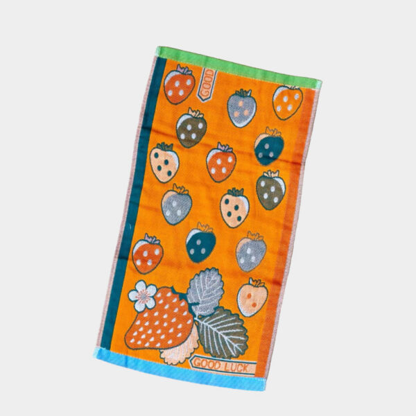 高品質 五層純棉緹花紗布毛巾 兒童毛巾 洗臉巾