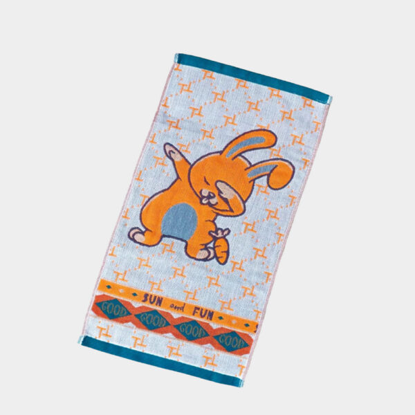 高品質 五層純棉緹花紗布毛巾 兒童毛巾 洗臉巾