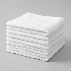 MIT台灣製 16兩《特優級》白色方巾/手帕/口水巾/美容熱敷巾 凱美棉業