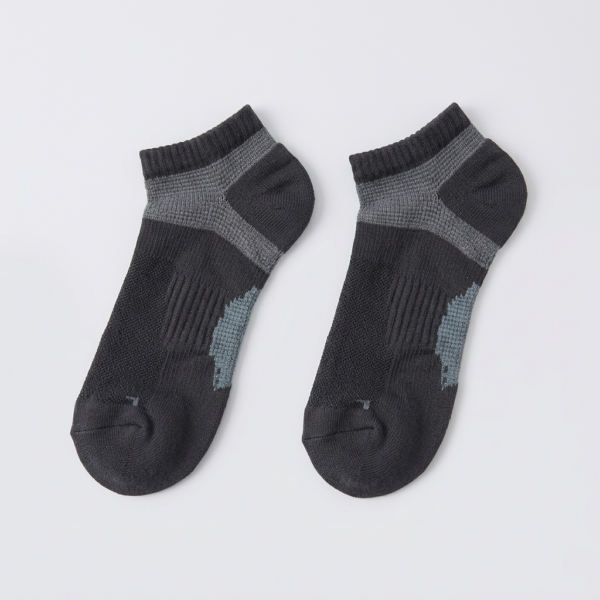 MIT台灣製 頂級 吸汗除臭 1/2足弓襪運動襪 加厚除臭 26-30cm